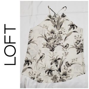 ⭐ Loft Floral Tank Top Petite Small